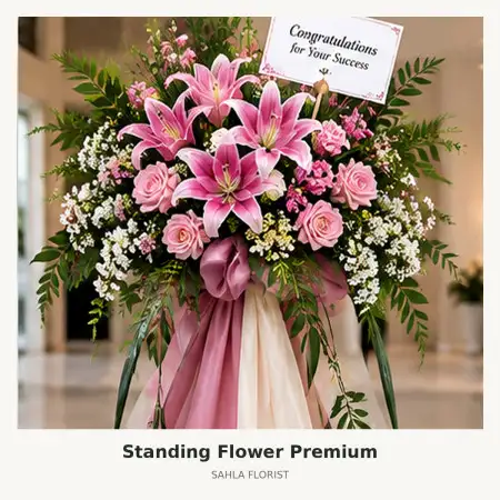 Standing Flowers Indonesia Convention Exhibition